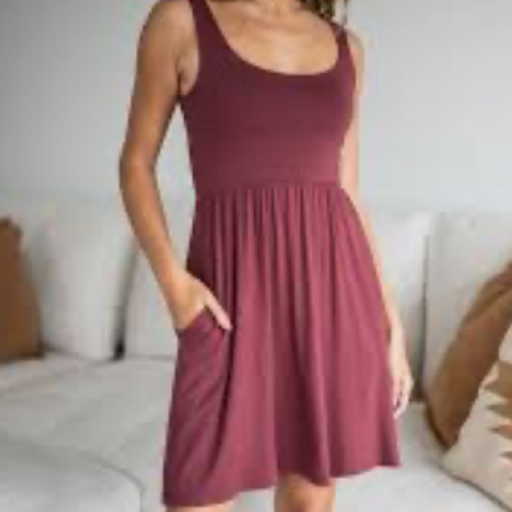 Wild Fable Burgundy Textured Fabric
